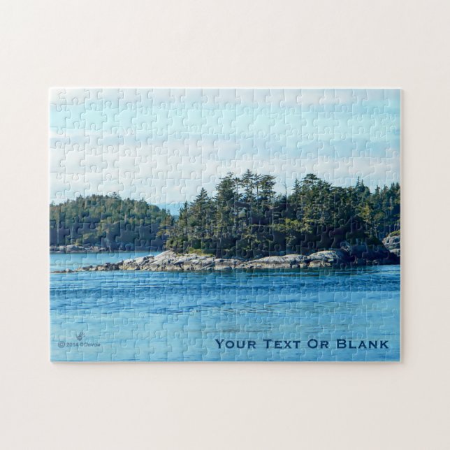 Salish Island Jigsaw Puzzle (Horizontal)