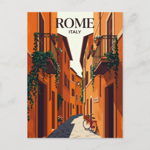 Salita de' Crescenzi Italy Postcard