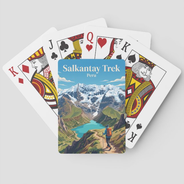 Salkantay Trek Peru Playing Cards (Back)