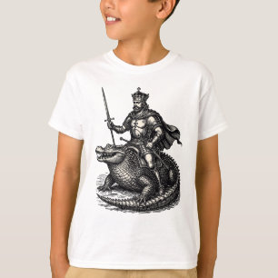 Sallos Gallant Rider of the Abyss T-Shirt