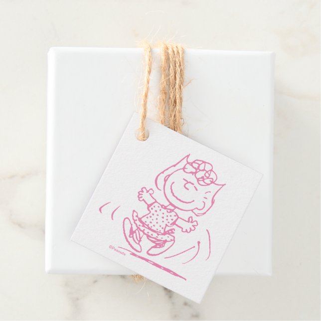 Sally Brown Dancing Favour Tags (In Situ)