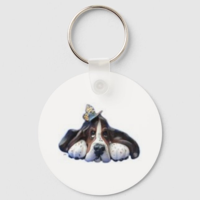 sally butterfly key ring (Front)