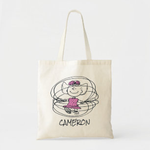 Sally Playing Jump Rope Tote Bag