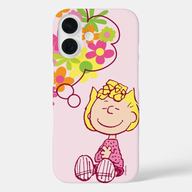 Sally Thinking of Flowers Case-Mate iPhone Case (Back)