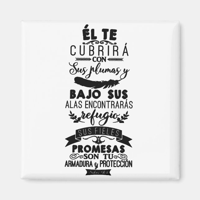 Salmo 91 -  the Roman Catholic Magnet (Front)