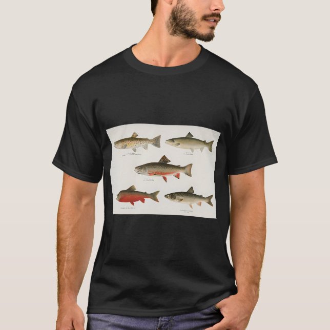 Salmon And Trout T-Shirt (Front)