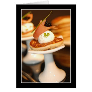 Salmon Blinis