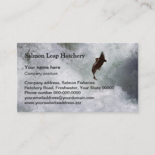 Salmon business card