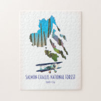 Salmon-Challis National Forest map