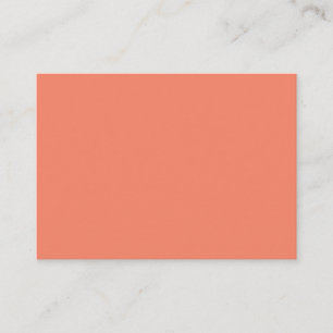Salmon #F38367, Pink Daisy Enclosure Card
