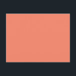 Salmon #F38367, Pink Daisy Postcard<br><div class="desc">Post Card</div>