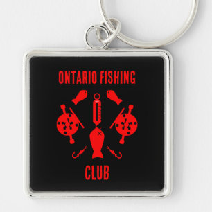 Salmon fishing Canada Key Ring