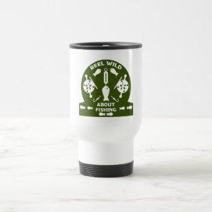 Salmon fishing Canada Travel Mug