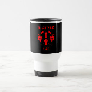Salmon fishing Canada Travel Mug