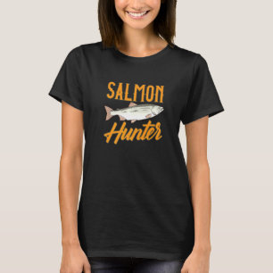 Salmon Fishing Freshwater Saltwater Fish Angler T-Shirt