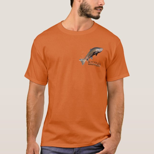 Salmon Fishing T-Shirt for Everyone! (Front)