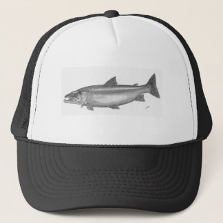 Salmon Fishing Trucker Hat