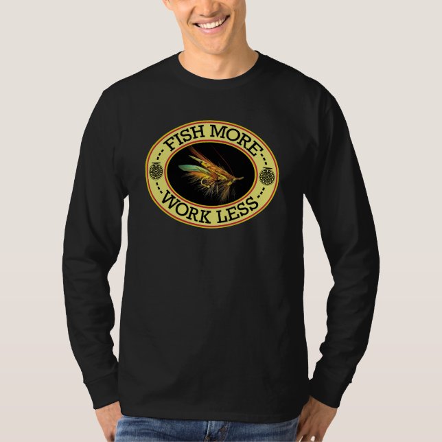 Salmon Fly Fishing T-Shirt (Front)