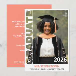 Salmon Graduation Class of 2026 Photo Announcement