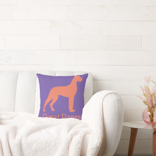 Salmon Natural Great Dane Cushion (Couch)