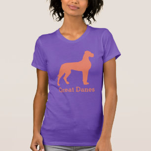Salmon Natural Great Dane Hoodie T-Shirt