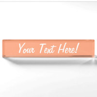 Salmon Pink colour accent customisable