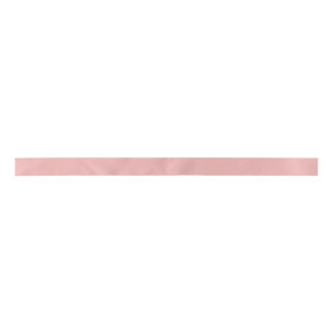 Salmon Pink Graniy Solid Colour Satin Ribbon