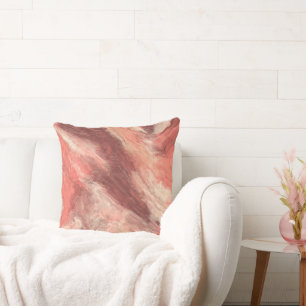 Salmon Pink Sand Cushion