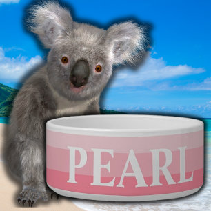 Salmon Pink Shades Colour White Calligraphy Name