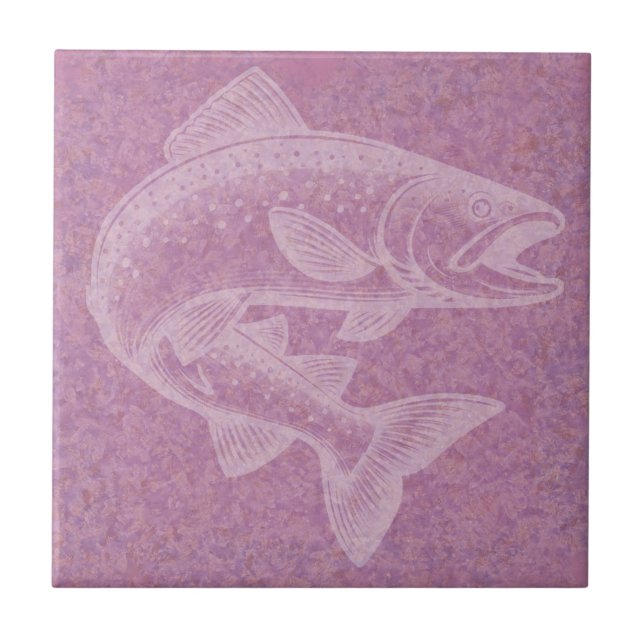 Salmon Rising Tile (Front)