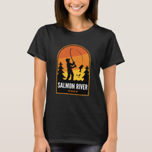 Salmon River Idaho Fishing T-Shirt