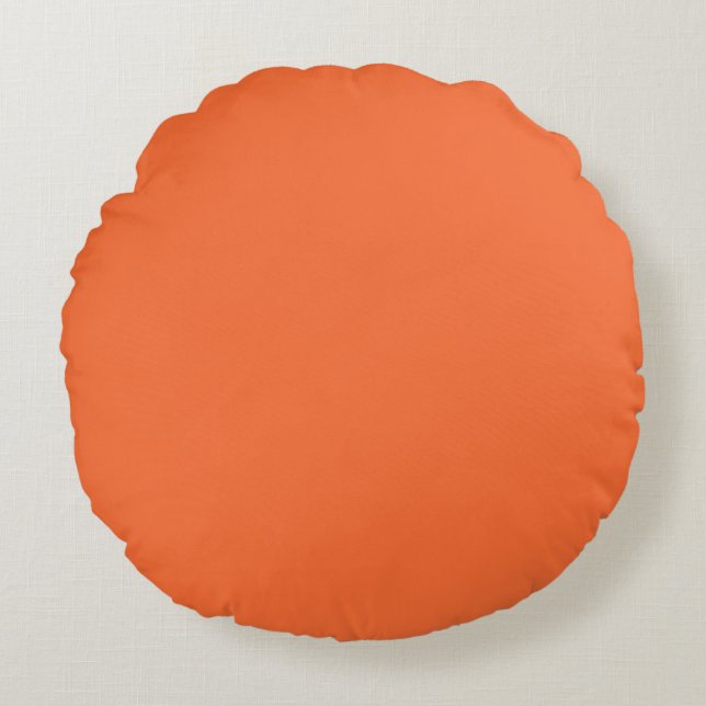 Salmon Round Cushion (Front)