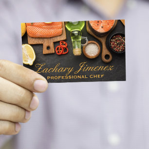 Salmon Spices Business Card