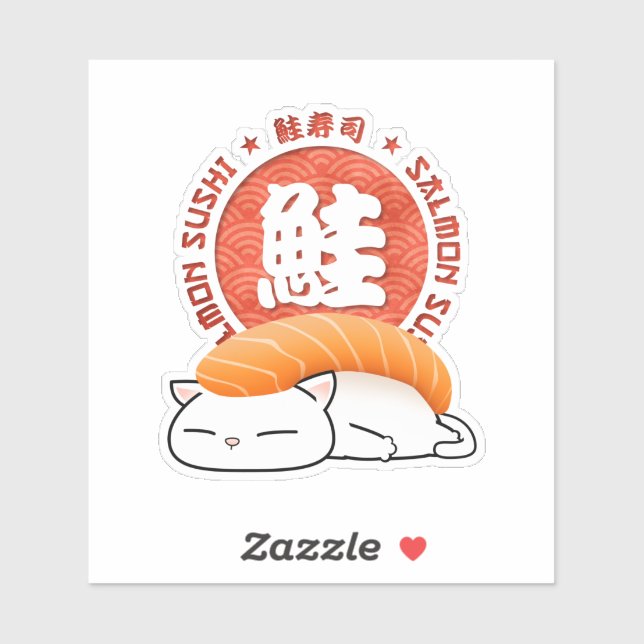 Salmon Sushi Cat (Sheet)