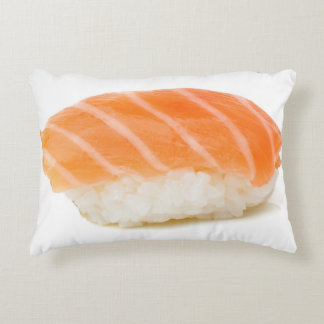 Salmon Sushi Fun Decorative Cushion