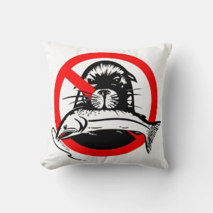 Salmon Thief Boat Pillow