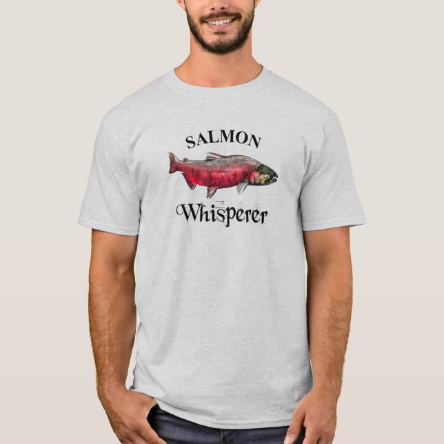 Salmon Whisperer Light T-Shirt (Front)