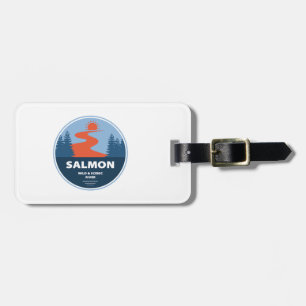 Salmon Wild And Scenic River Idaho Luggage Tag