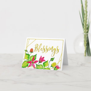 Salmonberry Blessings Card