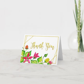 Salmonberry Thank You Note Card