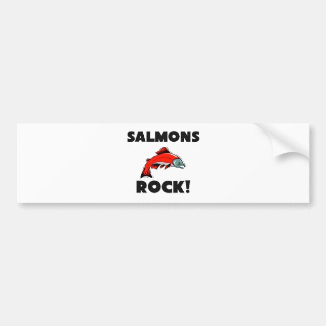 Salmons Rock Bumper Sticker (Front)