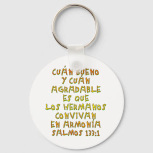 Salmos 133:1 key ring