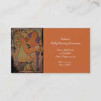 Salome 1897 business card