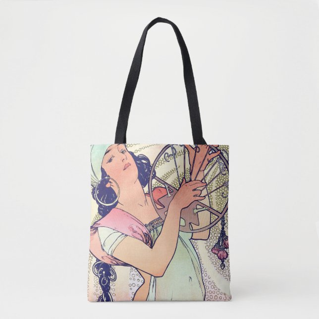 Salome, Alphonse Mucha Tote Bag (Front)