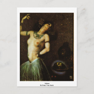 Salome By Franz Von Stuck Postcard