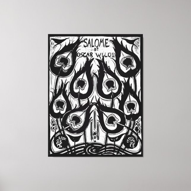 Salome cover illustration canvas print (Front)
