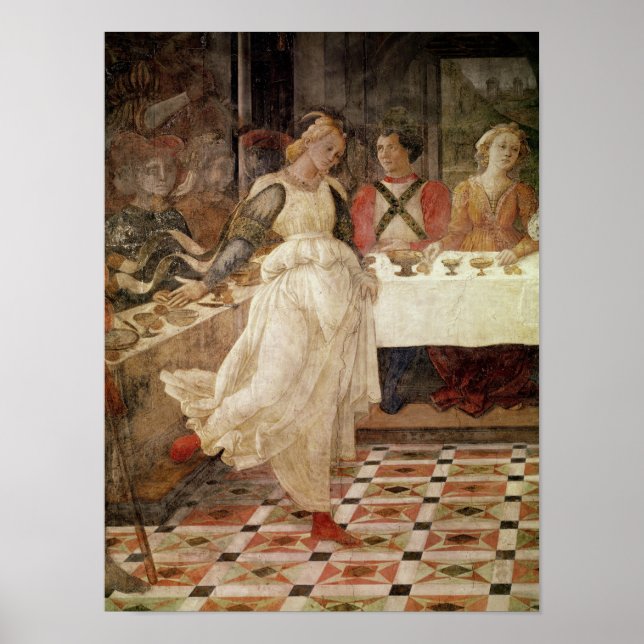 Salome dancing at the Feast of Herod Poster (Front)