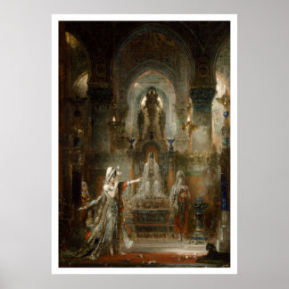 Salome Dancing Before Herod (finished) - G. Moreau Poster