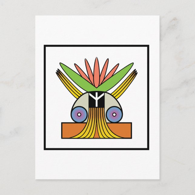 Salome Peace Symbol Postcard (Front)