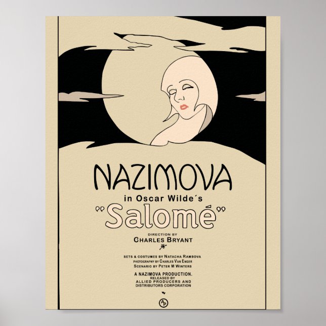 Salome Vintage Movie Poster (Front)